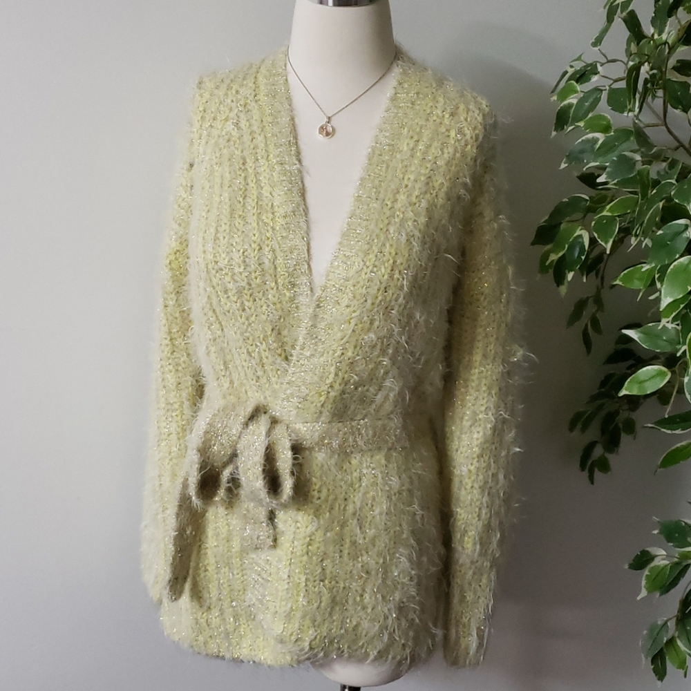 Anthropologie Larkin Shimmer Cardigan - Picture 6 of 8